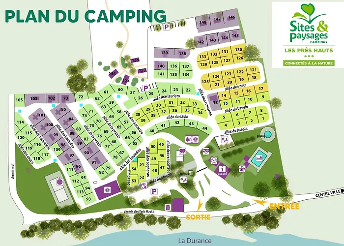 Campeggio Sites Et Paysages Les Pres Hauts *